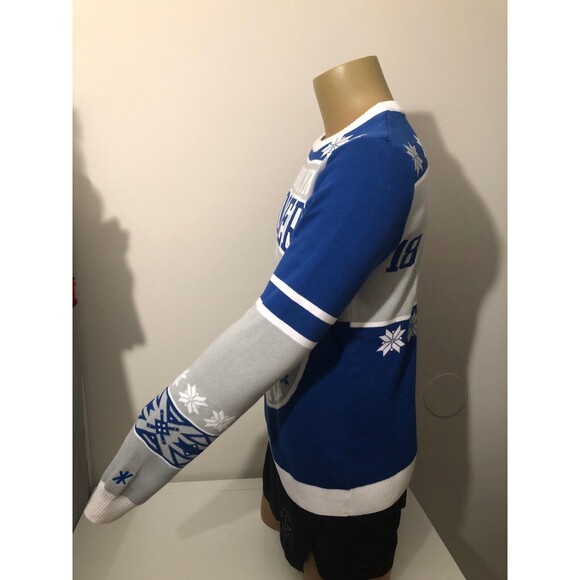 Brooklyn Dodgers Old School Rare Ugly Sweater MLB Baseball Size Medium - Picture 5 of 8